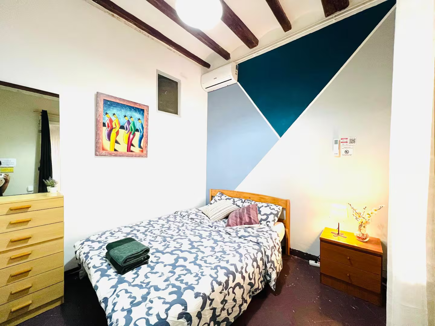 Chambre pour deux proche des Ramblas⭐⭐⭐⭐